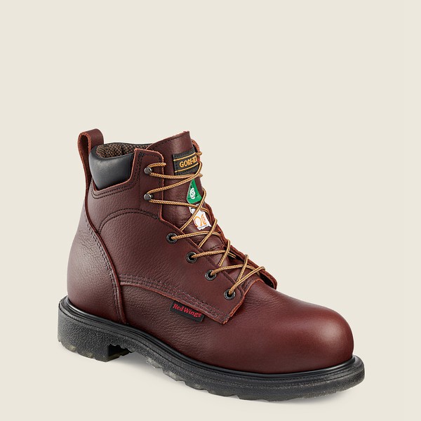 Bottes de Sécurité Red Wing - Supersole® 2.0 - 6-Inch Waterproof Csa Toe - Bordeaux - Homme 035PCQFG